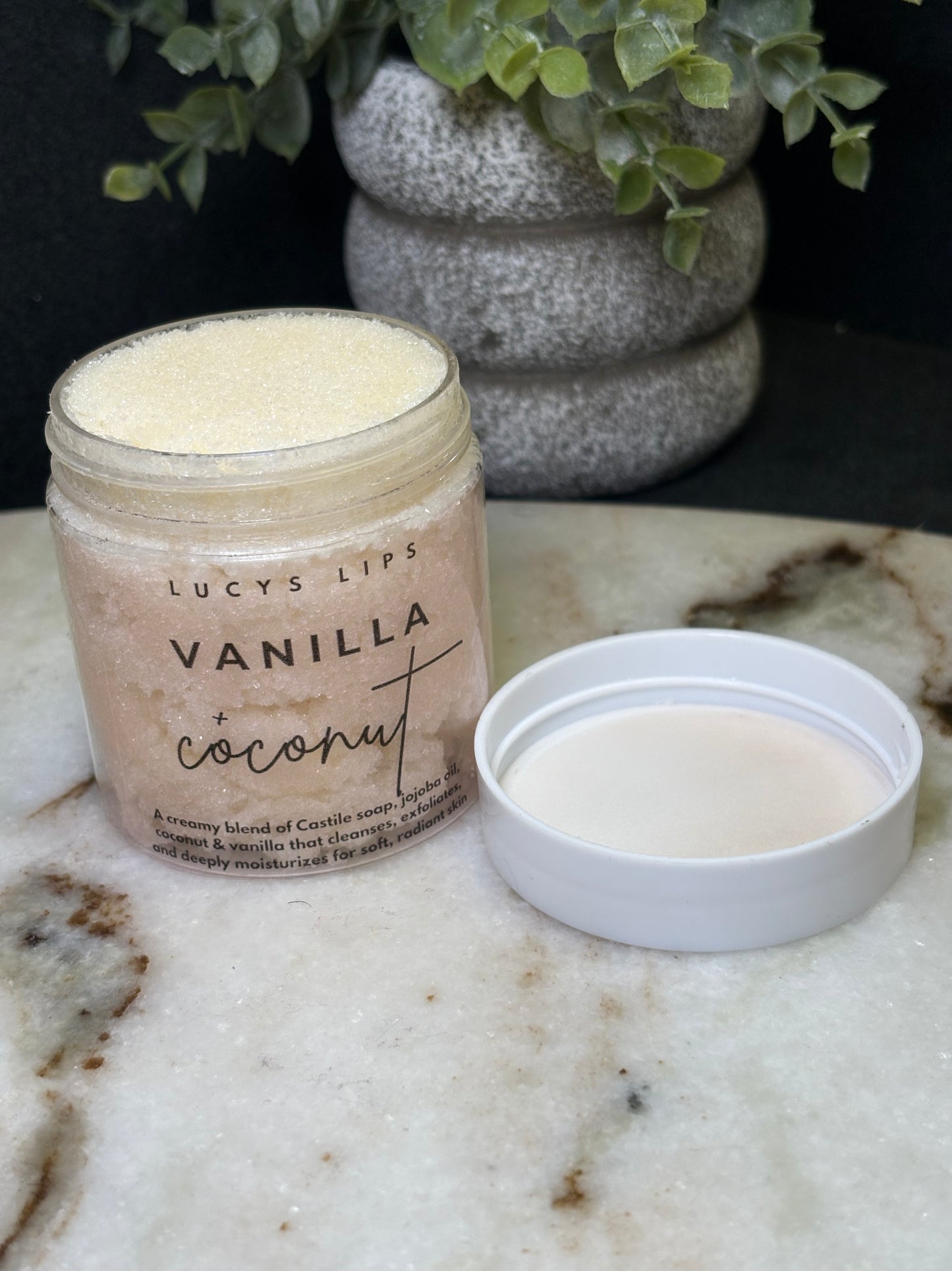 Shea butter body scrub
