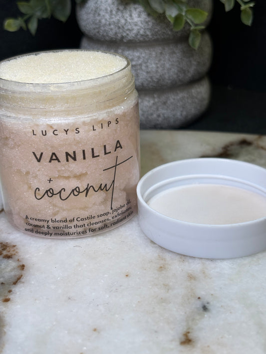 Shea butter body scrub